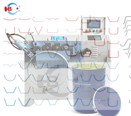 b3-3/镀锌板3轴U型桶箍机HBDG-3Z-200U